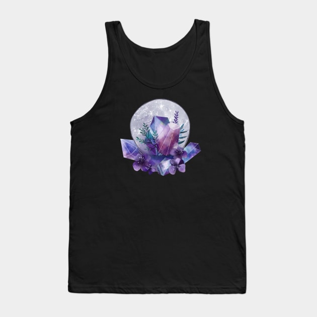 Crystal Gazing And Magical Powers Within Tank Top by LittleBunnySunshine